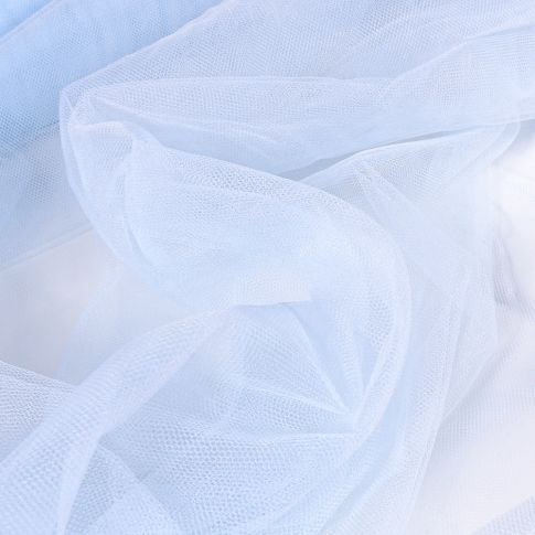 Tissu Tulle Souple Grande Largeur  Bleu céladon