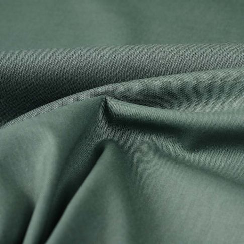 Tissu Coton uni Elsa sur fond Vert