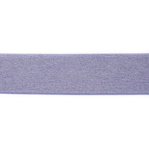 Élastique Plat Lurex 50 mm Jean x1m