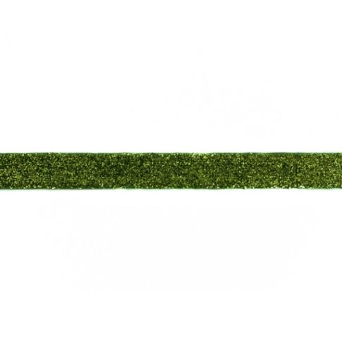 Ruban Paillettes 15mm Vert gazon x 1m