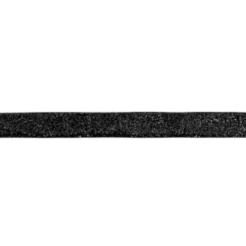 Ruban Paillettes 15mm Noir x 1m
