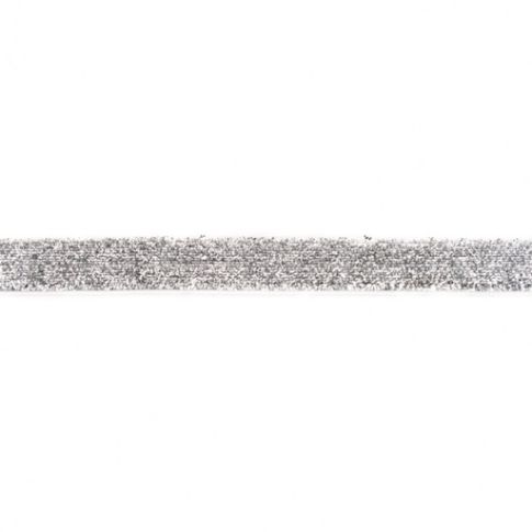 Ruban Paillettes 15mm Argent x 1m
