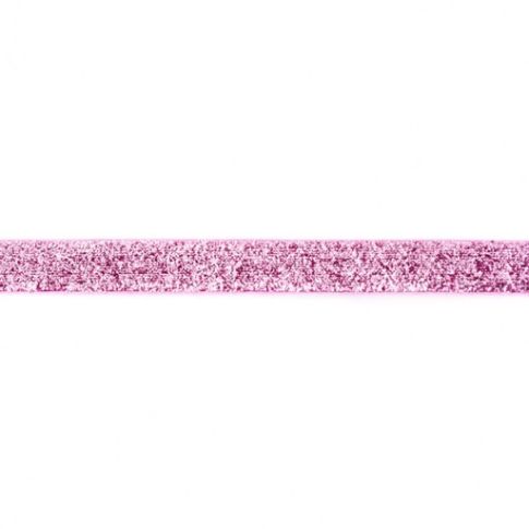 Ruban Paillettes 15mm Rose x 1m