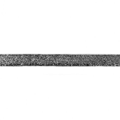 Ruban Paillettes 15mm Gris foncé x 1m