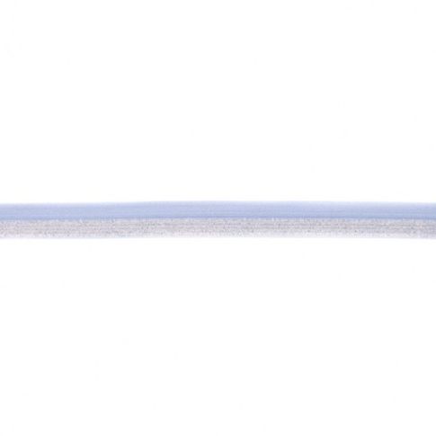 Biais Élastique Plat Lurex 17 mm Bleu clair x 1m