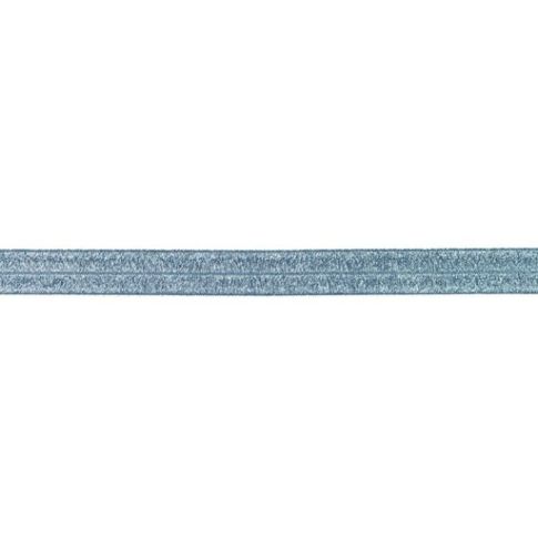 Élastique Plat Lurex 20 mm Jean x1m