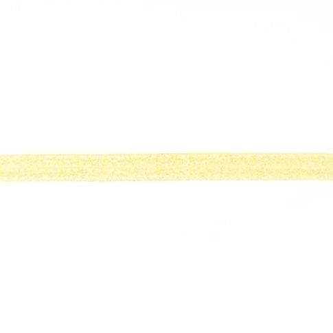 Élastique Plat Lurex 20 mm Jaune x1m