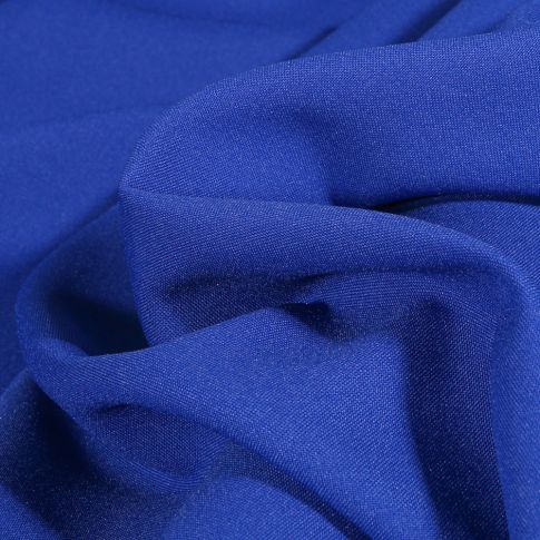 Tissu Burlington Grande largeur uni Bleu roi