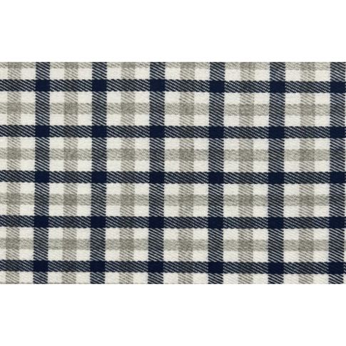 Tissu Tartan Ecossais Andrea sur fond Bleu marine