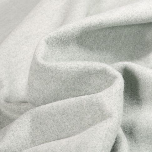 Tissu Drap de manteau uni Vert pâle