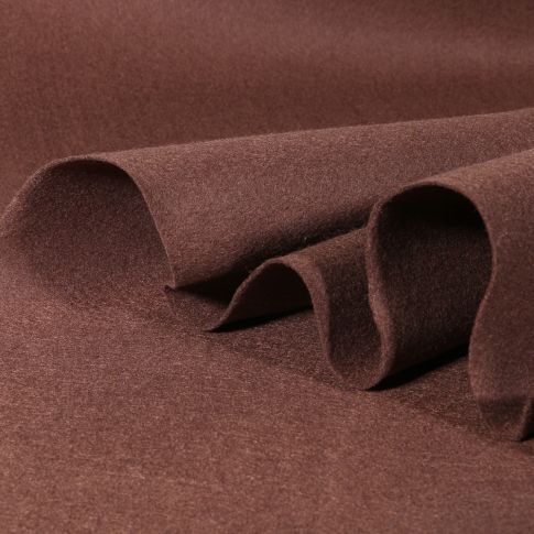 Tissu Feutrine 90 cm Marron