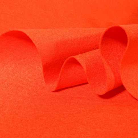 Tissu Feutrine 90 cm Rouge