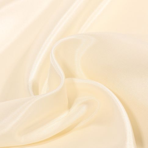 Tissu Doublure Pongé uni Ecru