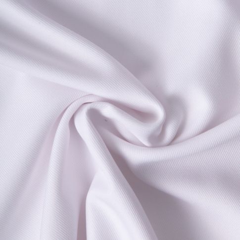 Tissu Sergé Polyviscose  Hispania sur fond Blanc