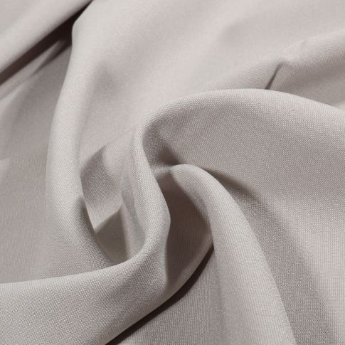 Tissu Burlington uni Gris clair