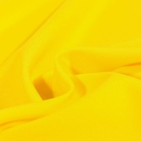 Tissu Burlington uni Jaune vif