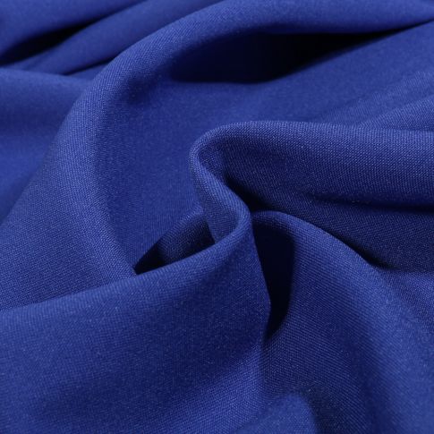 Tissu Burlington uni Bleu roi
