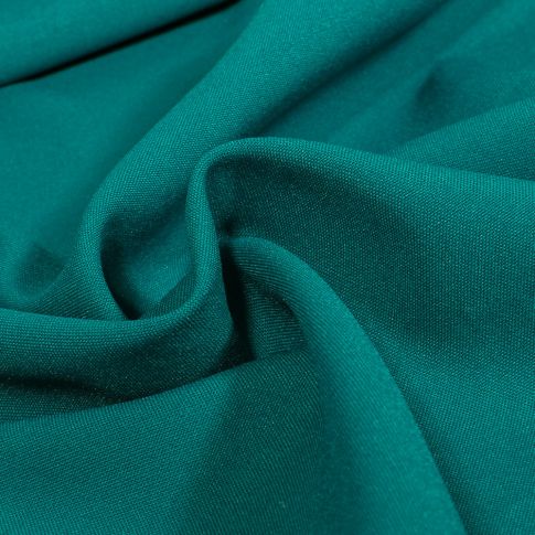 Tissu Burlington uni Vert canard