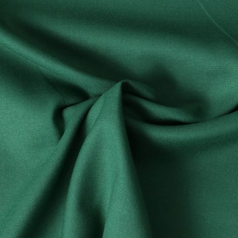 Tissu Jersey Bambou recyclé Aelys uni Vert emeraude