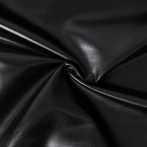 Tissu Jeans effet sky Elséa uni Noir