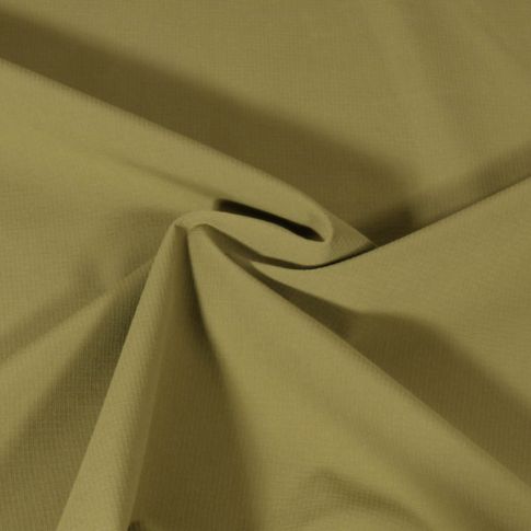 Tissu Coupe-Vent uni Vert kaki