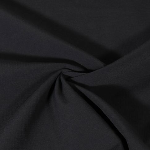 Tissu Coupe-Vent uni Noir