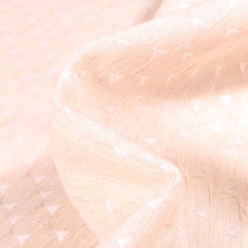 Tissu Jacquard Juno sur fond Beige