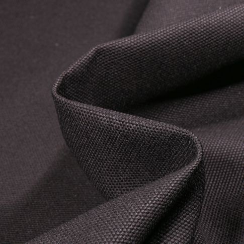 Tissu Toile de coton MaxCotton uni grande largeur Noir