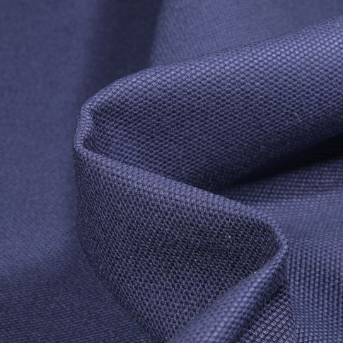 Tissu Toile de coton MaxCotton uni grande largeur Bleu marine