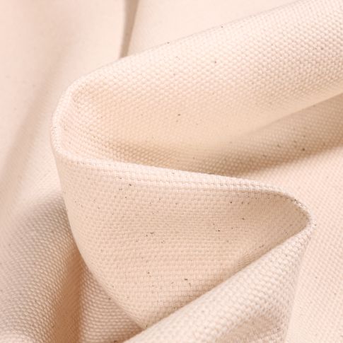 Tissu Toile de coton MaxCotton uni grande largeur Ecru