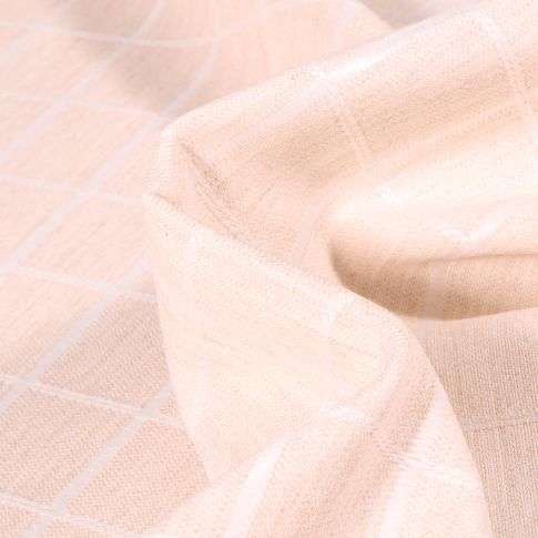 Tissu Jacquard Melena sur fond Beige