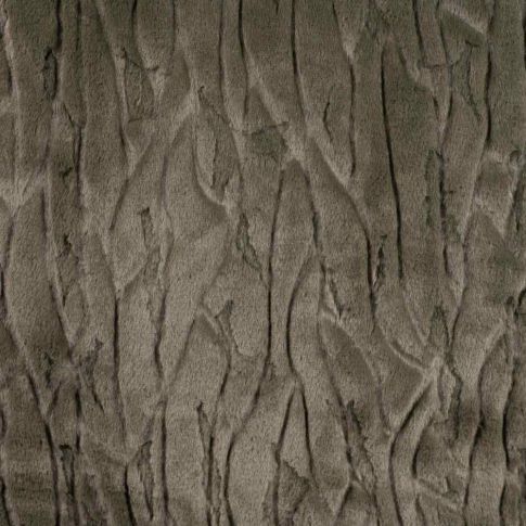 Tissu Fausse fourrure Malou uni Vert kaki