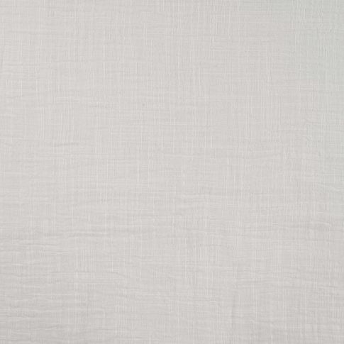 Tissu Double gaze aspect lin uni