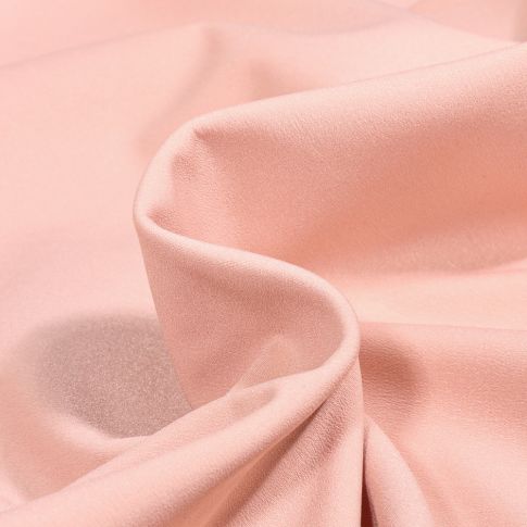 Tissu Softshell uni Rose nude