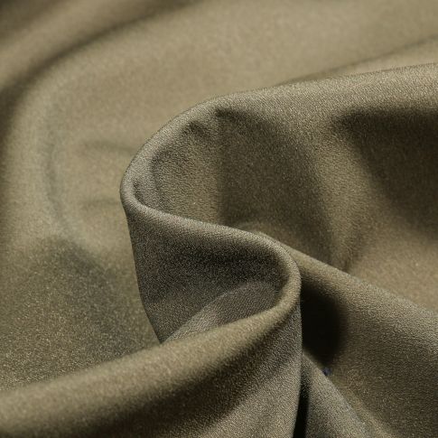 Tissu Softshell uni Vert kaki