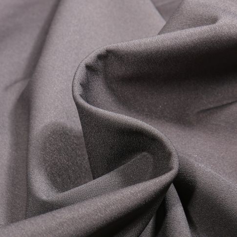 Tissu Softshell uni Gris anthracite