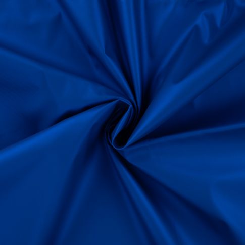 Tissu Imperméable métallisé uni Bleu roi
