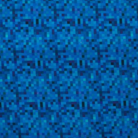 Tissu Sweat léger French Terry digital Graphik sur fond Bleu