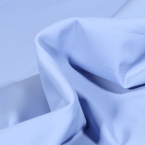 Tissu Lycra léger Travel uni Bleu ciel
