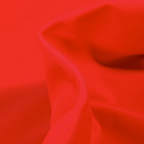 Tissu Lycra léger Travel uni Rouge