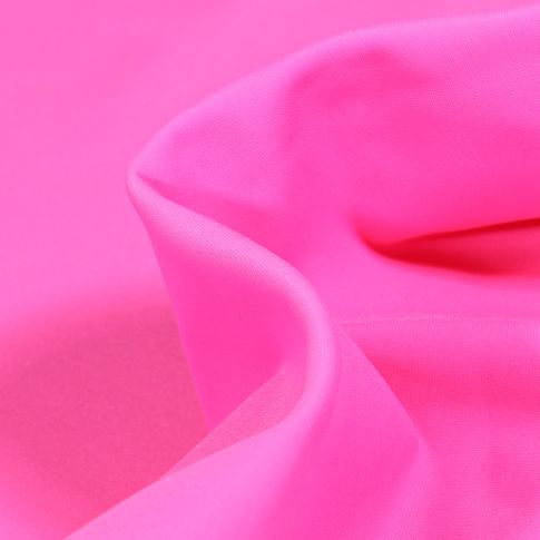 Tissu Lycra léger Travel uni Rose
