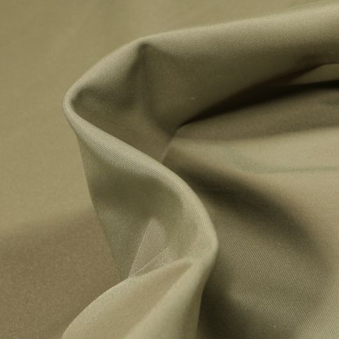 Tissu Lycra léger Travel uni Vert kaki