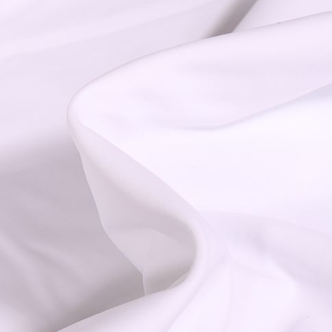 Tissu Lycra léger Travel uni Blanc