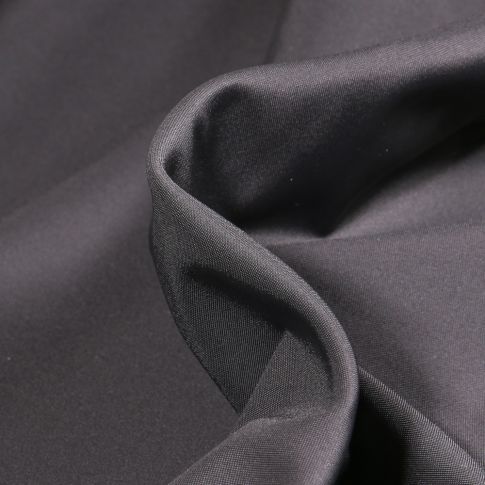 Tissu Lycra léger Travel uni Noir