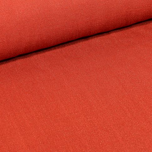 Tissu Viscose texturé uni Bois de rose