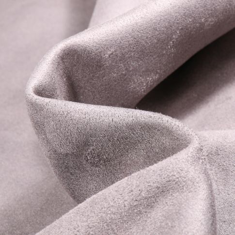 Tissu Suédine Scuba uni Capri Gris acier