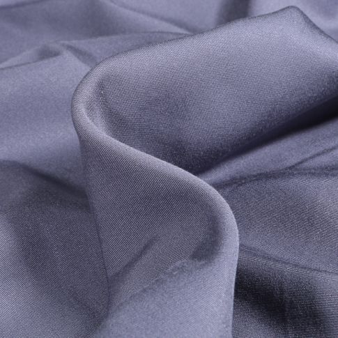 Tissu Viscose extensible uni Bleu gris