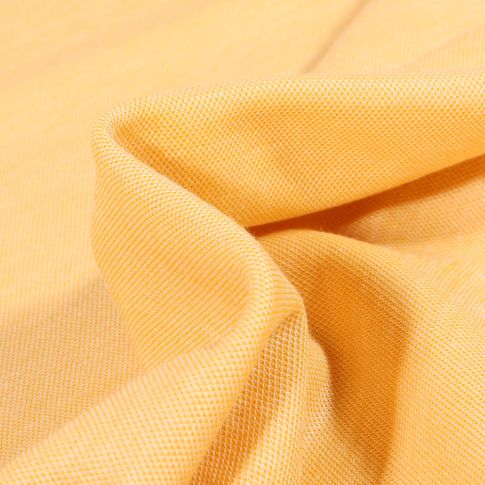 Tissu Viscose  Lino sur fond Jaune chiné