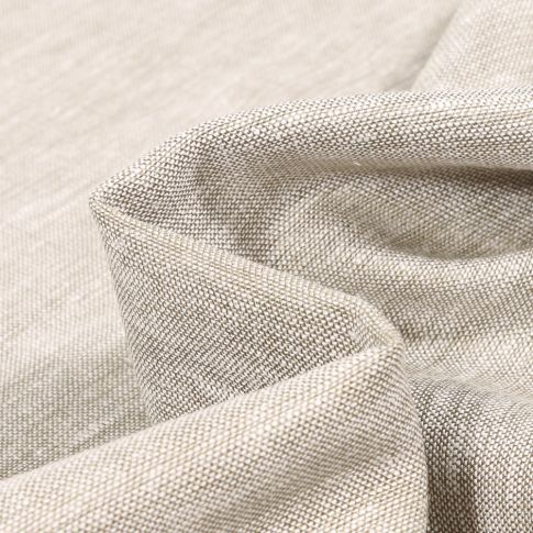 Tissu Viscose Lin Méloni sur fond Naturel