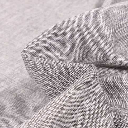 Tissu Viscose Lin Méloni sur fond Gris chiné